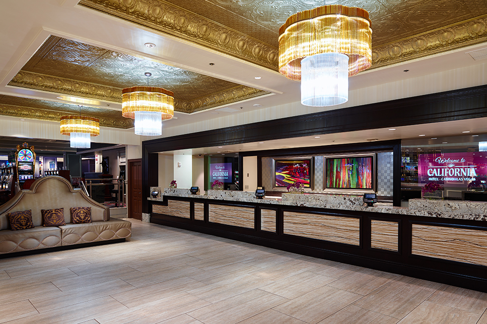 Front Desk at The Cal